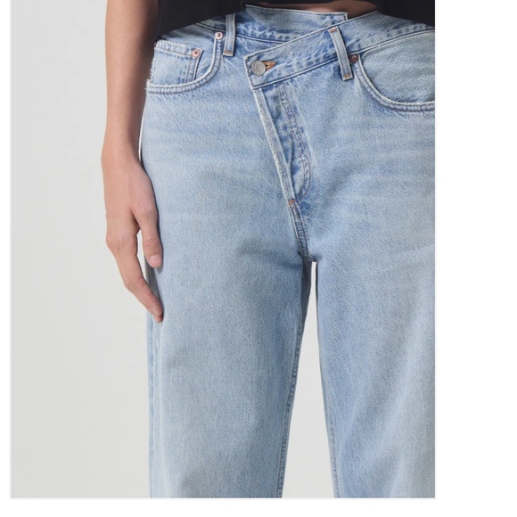 NWT AGOLDE CRISS CROSS UPSIZED JEAN
IN WIRED size 30 - Picture 3 of 10